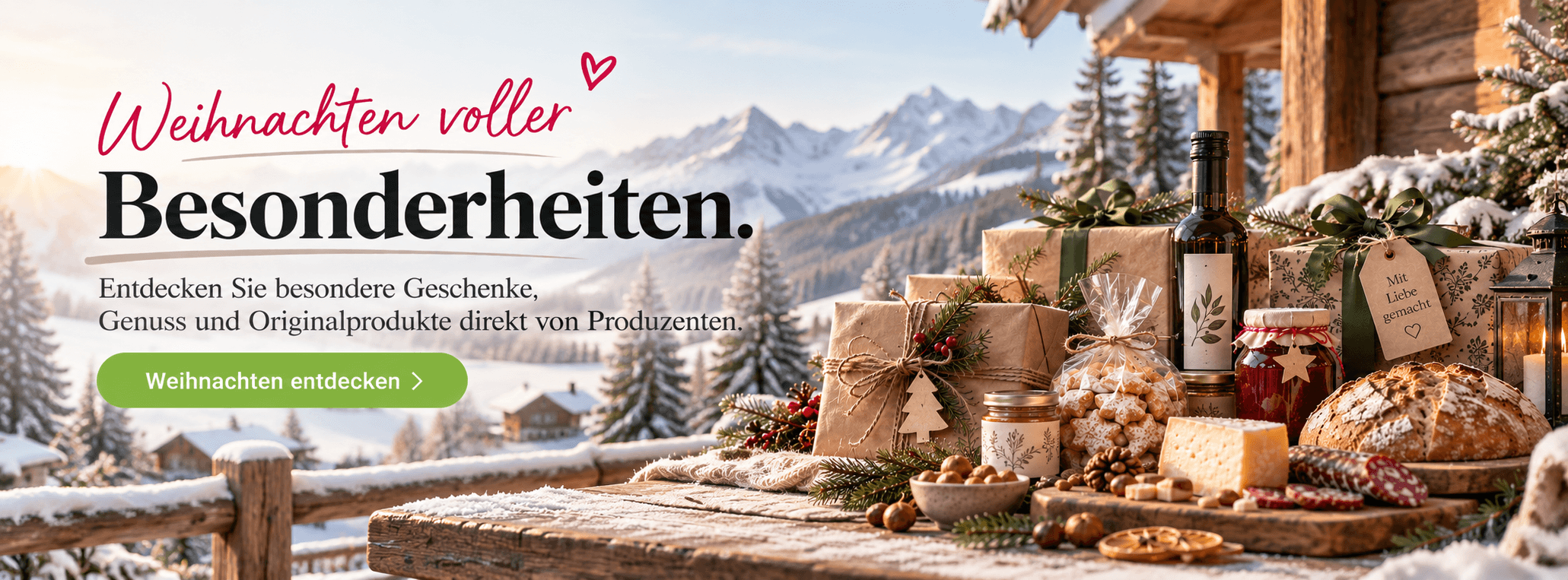 Frauen vor Weihnachtbaum