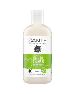 Bio Jeden Tag Shampoo Apfel  250ml - für eine tägliche Reinigung - sanft zu Haar und Kopfhaut von Sante Naturkosmetik