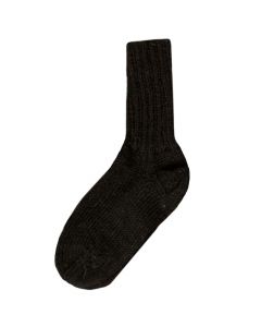Alpaka Socken Schwarz