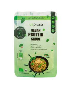 Bio Veprosa Grünes Pesto veganes Protein Saucenpulver 40g - 100% natürliche Inhaltsstoffe mit über 31% Proteinanteil - Zucker- und glutenfrei von VEPROSA