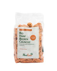 Bio Hanf Beeren Crunchy Müsli 400g - Ideal für den Start in den Tag oder als vollwertiger Snack zwischendurch von Hanfland