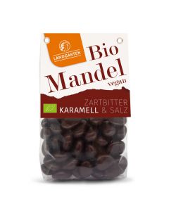 Bio Mandel in Zartbitter-Schokolade Karamell & Salz 170g