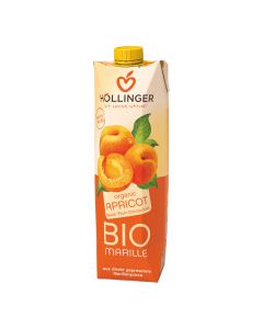 Bio Marille Fruchtsaft 1000ml - hoher Fruchtanteil - fruchtig und süß - Frei von künstlichen Aromen von Höllinger Juice
