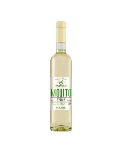 Bio Mojito Barsirup alkoholfrei 500ml - Limetten-Minz Geschmack - perfekt für alkoholfreie Cocktails von Höllinger Juice