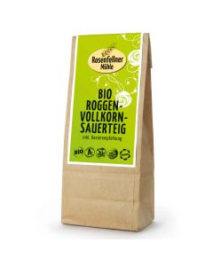 Bio Roggenvollkorn Sauerteig 170g - für herrlich duftende Brote - aus biologischem Anbau von Rosenfellner Mühle