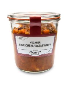 Bio Veganer Kichererbseneintopf 460g - Fertiggericht von Hartls Kulinarikum
