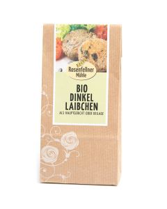 Bio Dinkel Laibchen - Trockenmischung 160g - leicht verdaulich - hoher Eiweißgehalt - reich an Vitaminen von Rosenfellner Mühle
