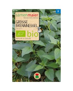 Bio Große Brennnessel - Saatgut für zirka 100 Pflanzen