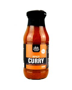 Curry Spicy Sauce 250ml - Schärfegrad 2/12 - Curry und Äpfel - eine perfekte Saucen Kombination von Fireland Foods