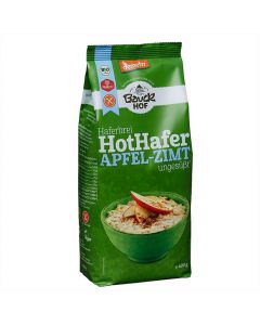Bio Demeter Hot Hafer Apfel-Zimt Porridge 400g
