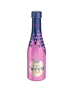 Night Secco Himbeer 200ml - Ready-To-Drink Cocktail für den perfekten Start in die Nacht - Prickelnd-fruchtiger Genuss von NightSecco