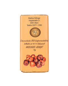 Schokolade Haselnuss-Nougat 70g  