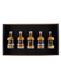 Whisky Selection Made in Austria - Whisky-Minibox 5 x 50ml von der Whiskyerlebniswelt Haider - Geschenkidee für Whisky Liebhaber