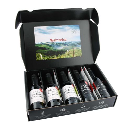 Vinotaria Geschenkbox Weinreise 5 x 250ml